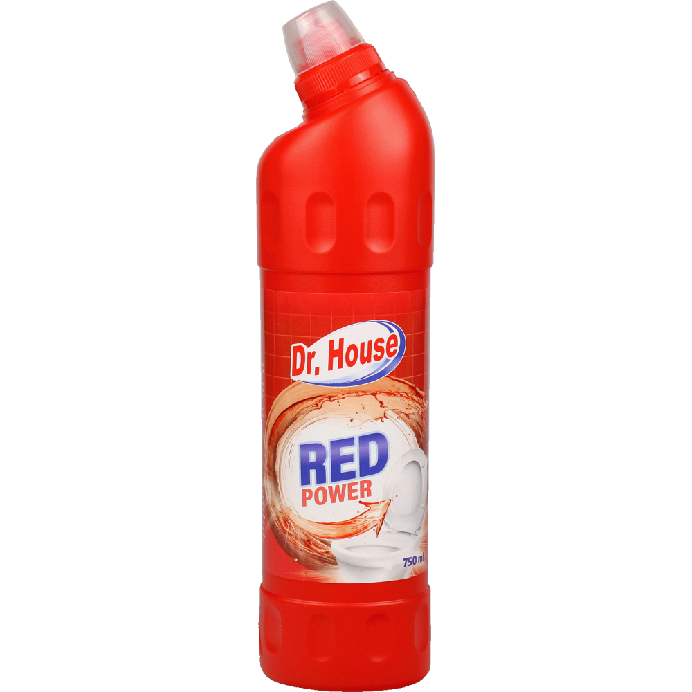 Dr. House WC čistič Red Power 750ml