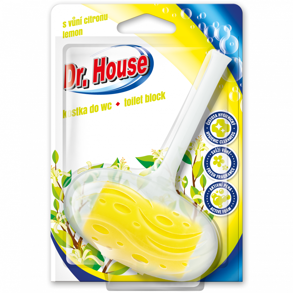 Dr. House WC závěs Citrónová vůně 40g