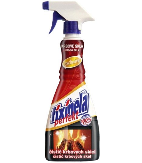 Fixinela perfekt čistič krbových skel 500ml MR