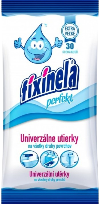 Fixinela perfekt univerzální vlhčené ubrousky 30ks