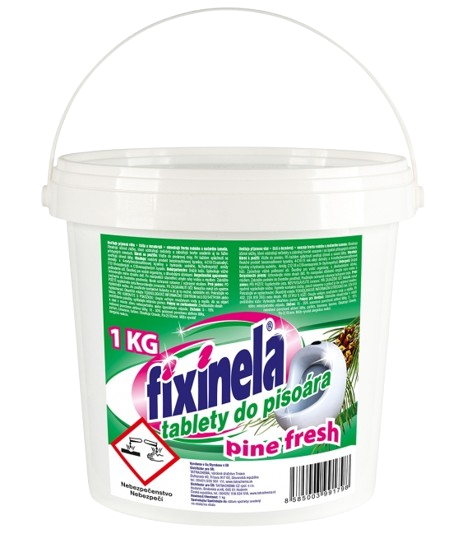 Fixinela tablety do pisoáru 1kg Borovice