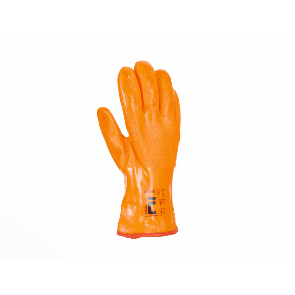 FLAMINGO rukavice zimní máč. v PVC - 11