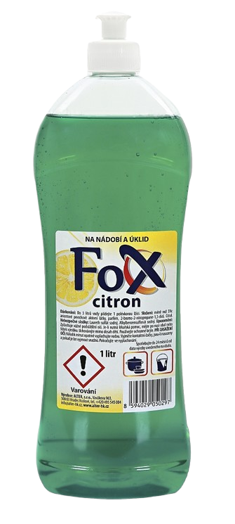 Fox na nádobí 1l Citron