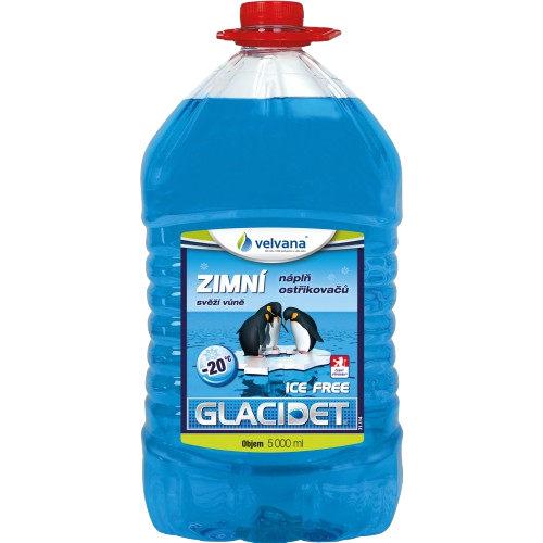 Glacidet Ice Free -20°C 5l PET zimní směs do ostřikovačů
