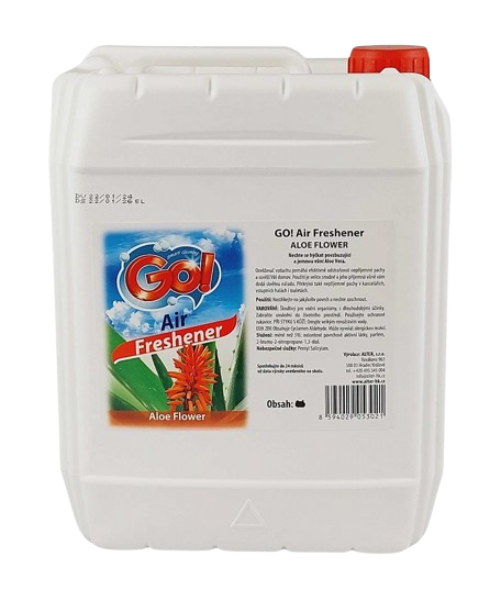 GO! AIR FRESHENER ALOE FLOWER 5l osvěžovač vzduchu