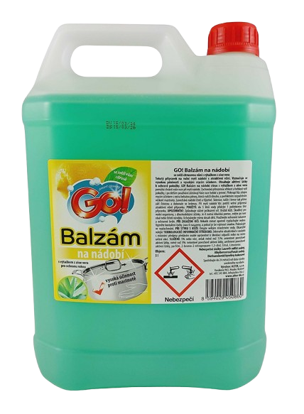 GO! balzám na nádobí 5l Citron