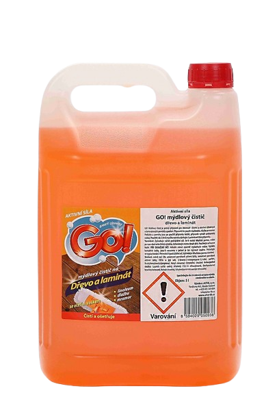 GO! mýdlový čistič 5l Dřevo a laminát
