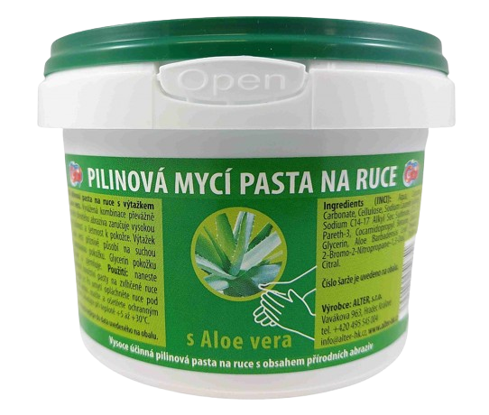 GO! pilinová pasta na ruce s Aloe Vera 500g