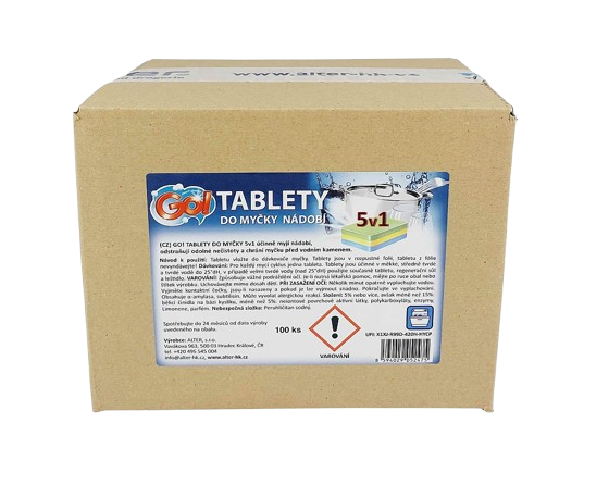 GO! tablety do myčky 5v1 100ks