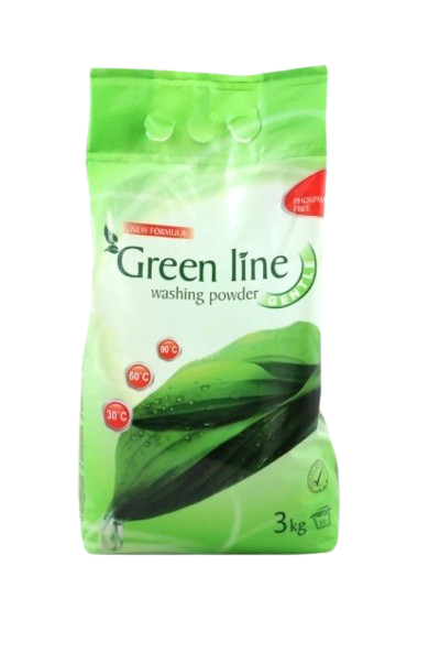 Green line Gentle 3kg/38PD univerzální prací prášek