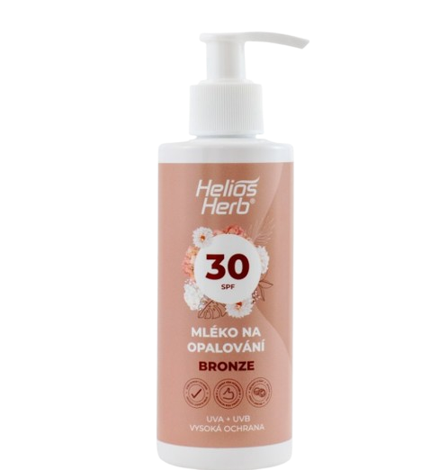 Helios Herb mléko na opalování OF 30 200ml