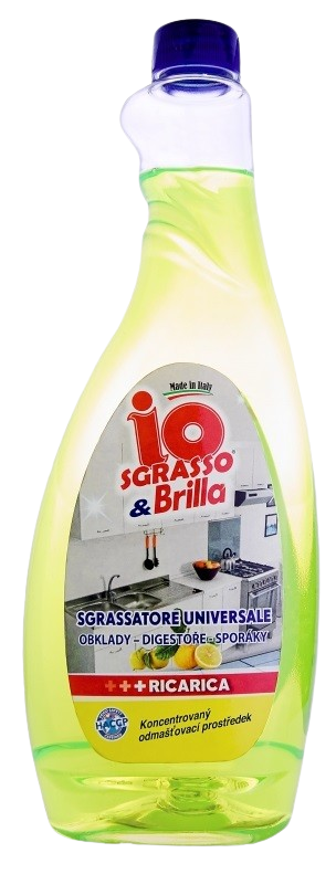 IO SGRASSO & BRILLA 750ml Univerzální -náhradní náplň