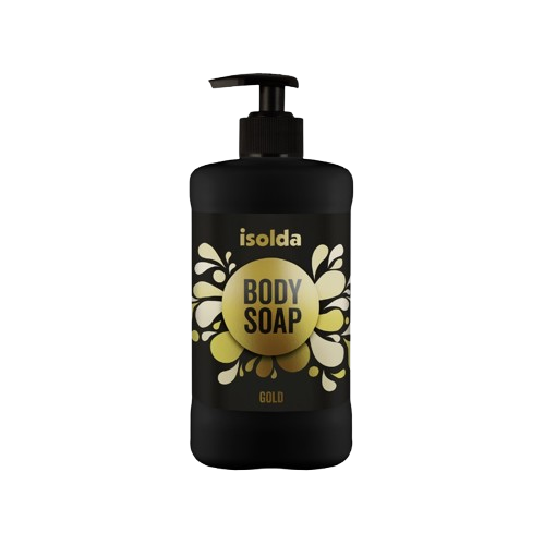 ISOLDA Gold body soap 400ml, sprchový gel