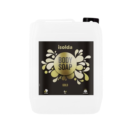ISOLDA Gold body soap 5l, sprchový gel