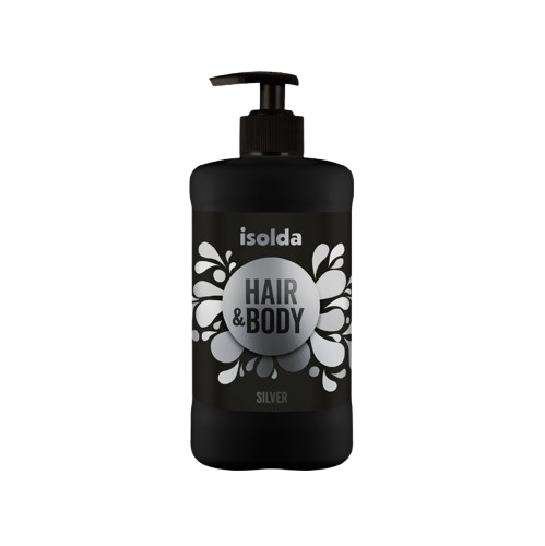 ISOLDA Silver hair&body 400ml, krémový tělový a vlasový šampon