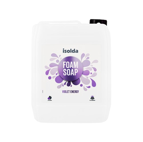 Isolda Violet energy 5l, pěnové mýdlo