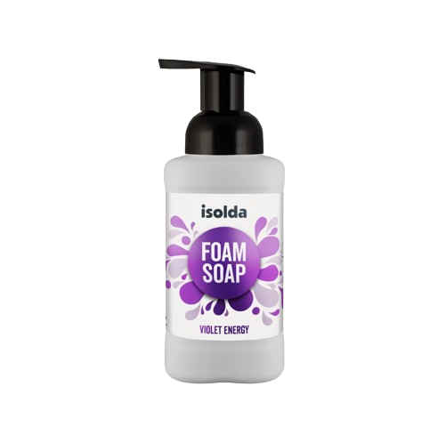 ISOLDA Violet energy foam soap 400ml, pěnové mýdlo