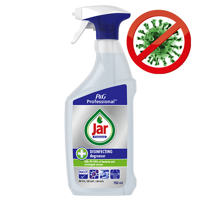 Jar Professional dezinfekční odmašťovač 2v1 750ml MR