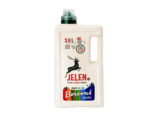 JELEN gel na barevné prádlo 3,6l
