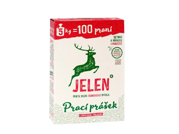 JELEN mýdlový prášek 100PD/5kg univerzal