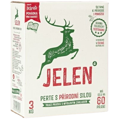 JELEN mýdlový prášek 60PD/3kg univerzal