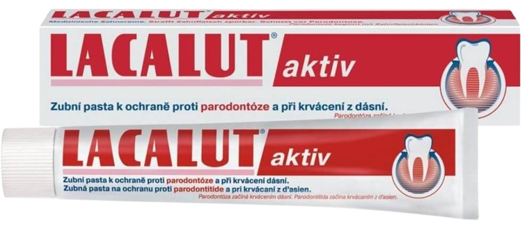 Lacalut aktiv 75ml zubní pasta
