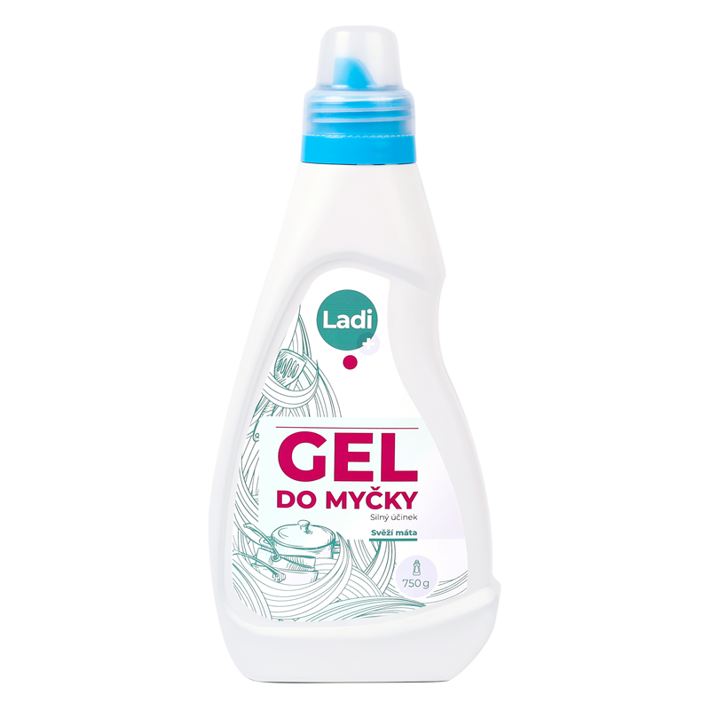 Ladi Plus Gel do myčky nádobí 750g, 30dávek Cheport