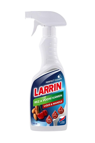 LARRIN Na rez a vodní kámen Višeň s mandlí 500ml MR