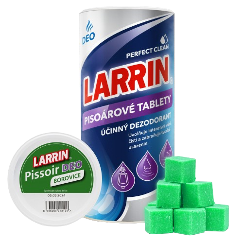 LARRIN WC pissoir DEO Borovice 900g deo tabs (36 tablet)