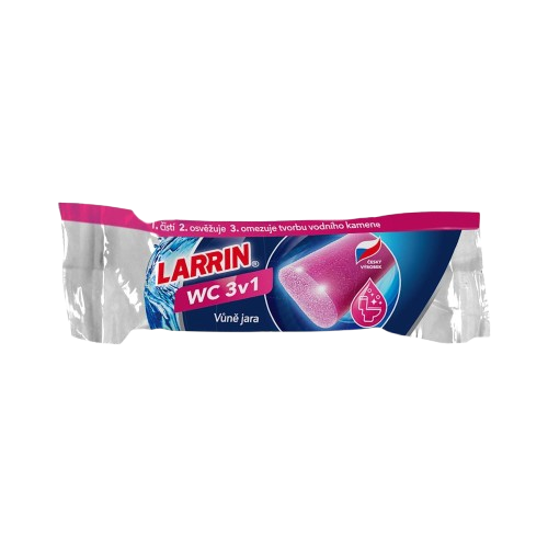 LARRIN WC Plus 3v1 Vůně jara 40g náplň