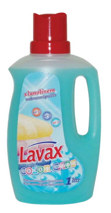 Lavax prací prostředek s lanolinem Color Care 1l