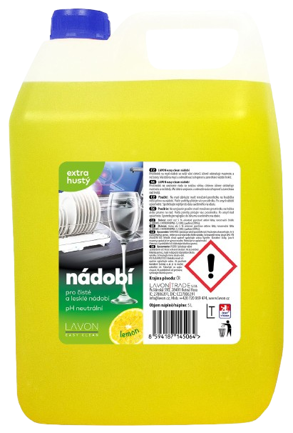 LAVON na nádobí 5l Lemon