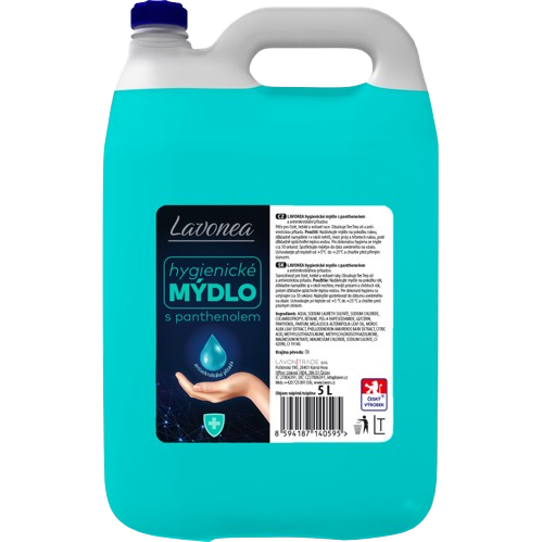 LAVONEA hygienické mýdlo s panthenolem 5l s antimikrobiální přísadou