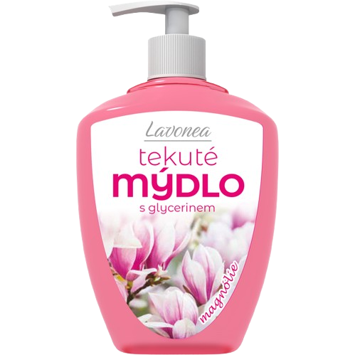 LAVONEA tekuté mýdlo 500ml Magnólie s dávkovačem