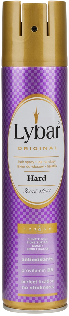 Lybar lak na vlasy HARD 250ml