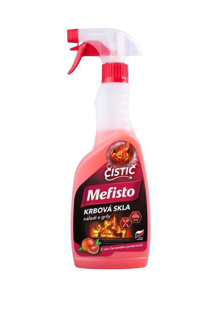MEFISTO Na krbová skla 500ml červený pomeranč