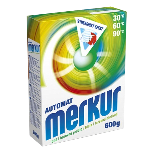 Merkur automat 600g na bílé i barevné prádlo