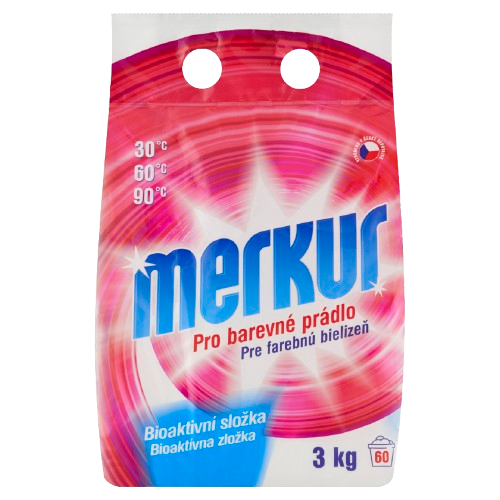 Merkur prací prášek pro barevné prádlo 3kg/60PD