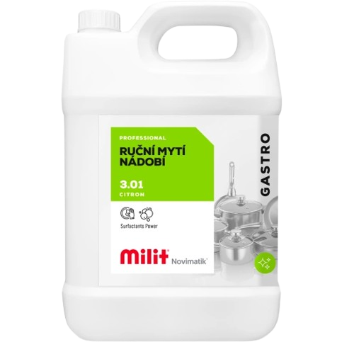 MILIT NOVIMATIK NA RUČNÍ MYTÍ NÁDOBÍ CITRON 5L