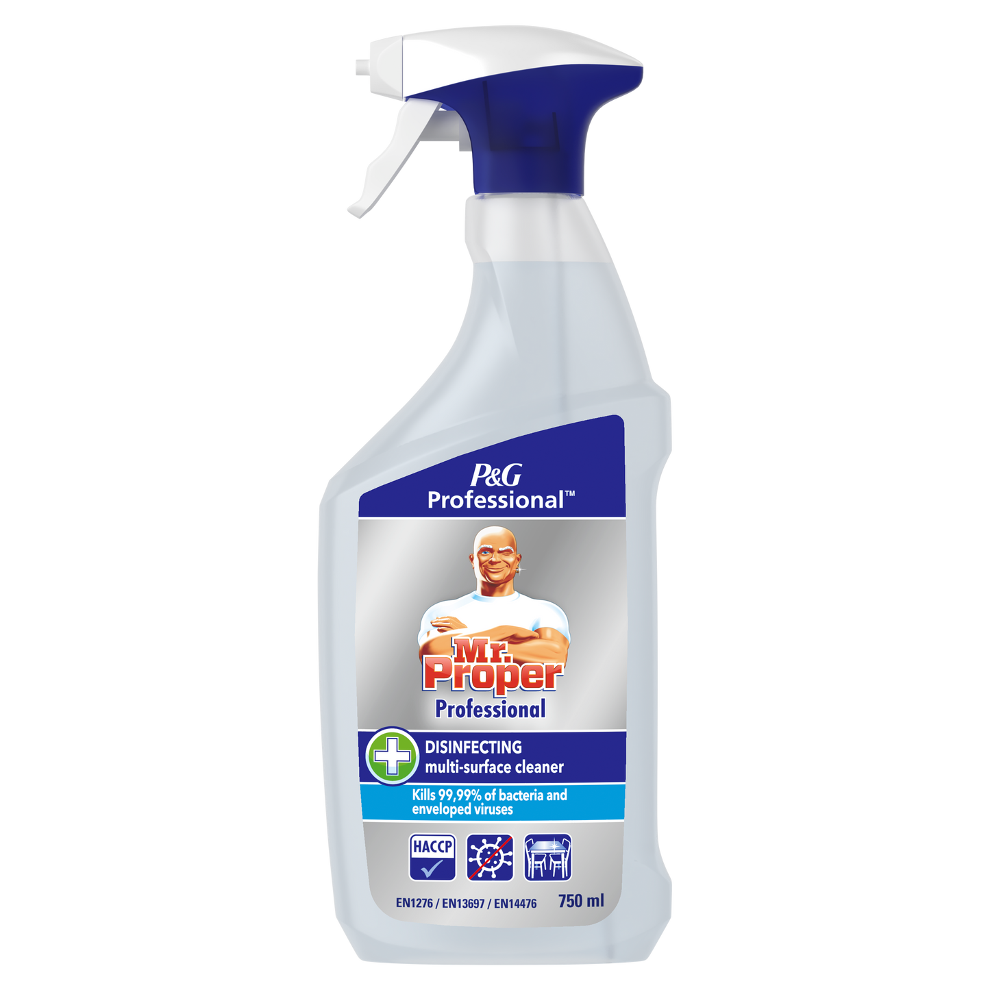 Mr. Proper Professional 750ml dezinfekční čisticí prostředek 3v1
