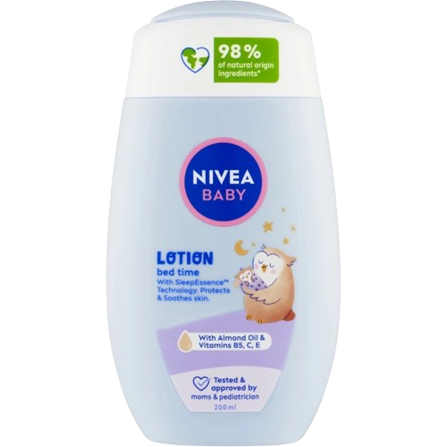 Nivea Baby tělové mléko 200ml Bed Time