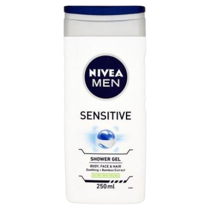 NIVEA sprchový gel for MEN 250ml Sensitive