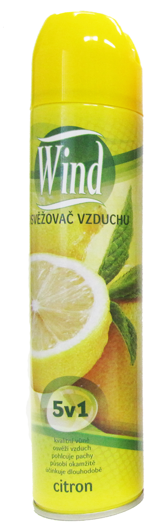 Osvěžovač vzduchu Wind Lemon 300ml sprej
