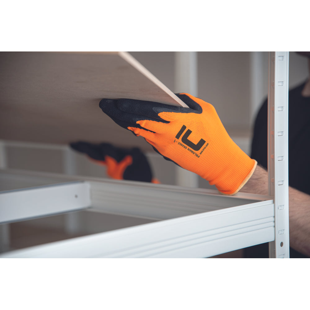 PALAWAN ORANGE rukavice nylon/latex -