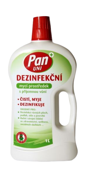 Pan mycí UNI dezinfekční přípravek 1l (bez chloru)