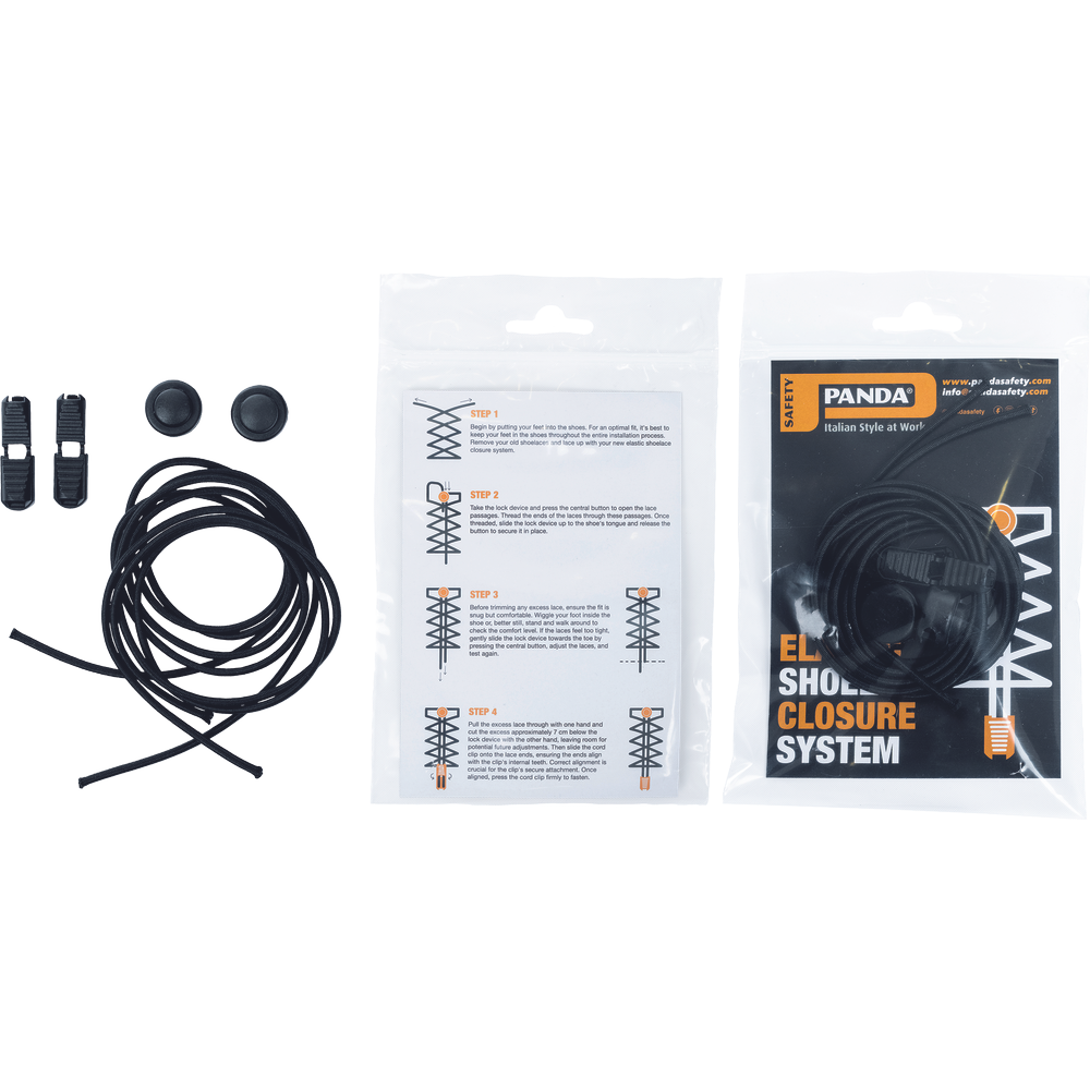 PANDA elastické tkaničky (set)