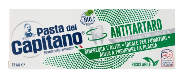 PASTA DEL CAPITANO ZUBNÍ PASTA - ANTITARTAR 75 ML