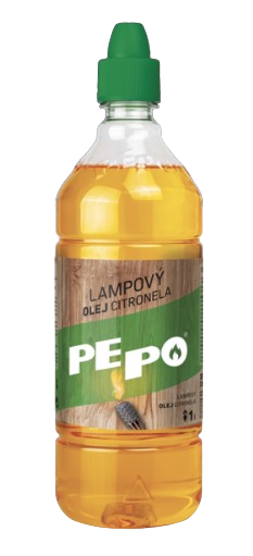 PE-PO lampový olej citronela 1l