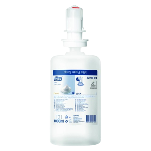 PĚNOVÉ TEKUTÉ MÝDLO TORK PREMIUM MILD 1l S4