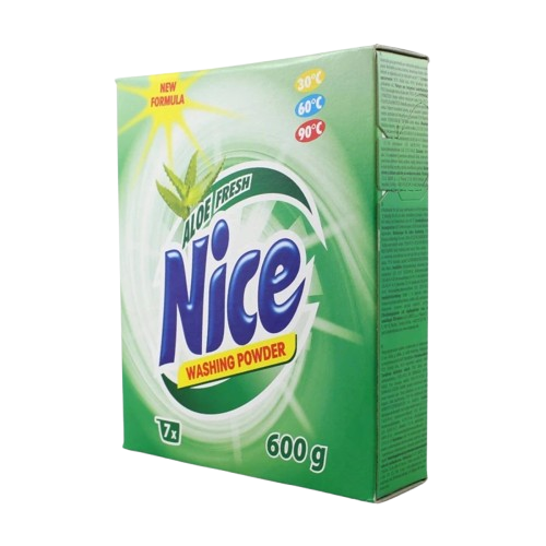 Prací prášek NICE ALOE FRESH 600g/7PD univerzální